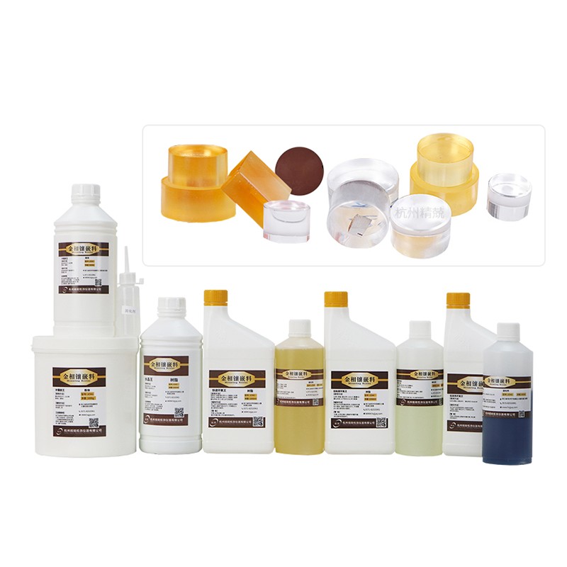 Lichid/pulbere metalografică de montare la rece