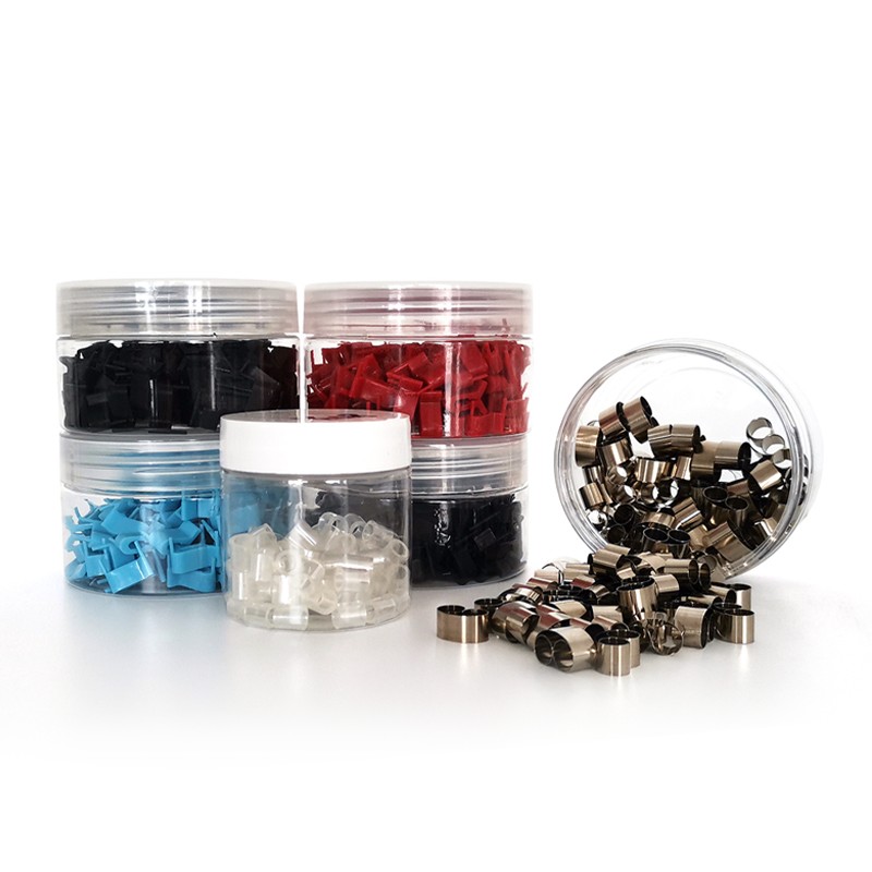 Clip transparent cu incrustație metalografică/clip triunghiular/clip de montare din oțel inoxidabil/clemă rând