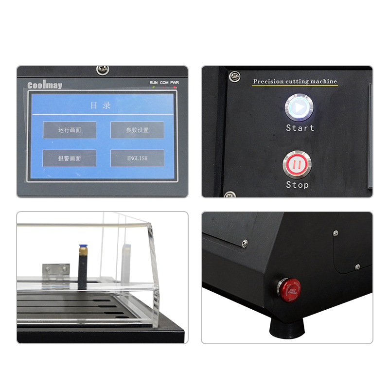 Mașină de tăiat plăci de precizie metalografică PBQ-200